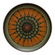 Vintage German wall plate in ceramic from Keramik Manufaktur Kupfermühle, 1970s.