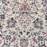 Vintage Beige Grey-Blue Runner Rug
