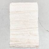 Beni Ouarain Moroccan Berber carpet with engraved diamonds 1.50x0.95m