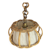 Bamboo and rattan suspension, Louis Sognot
