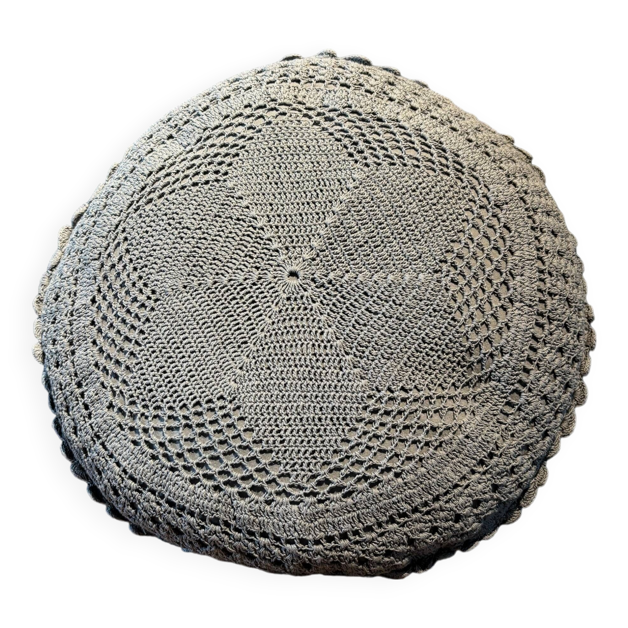 Crochet cushion