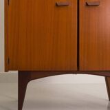 Vintage teak display cabinet