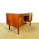 Vintage Scandinavian walnut desk