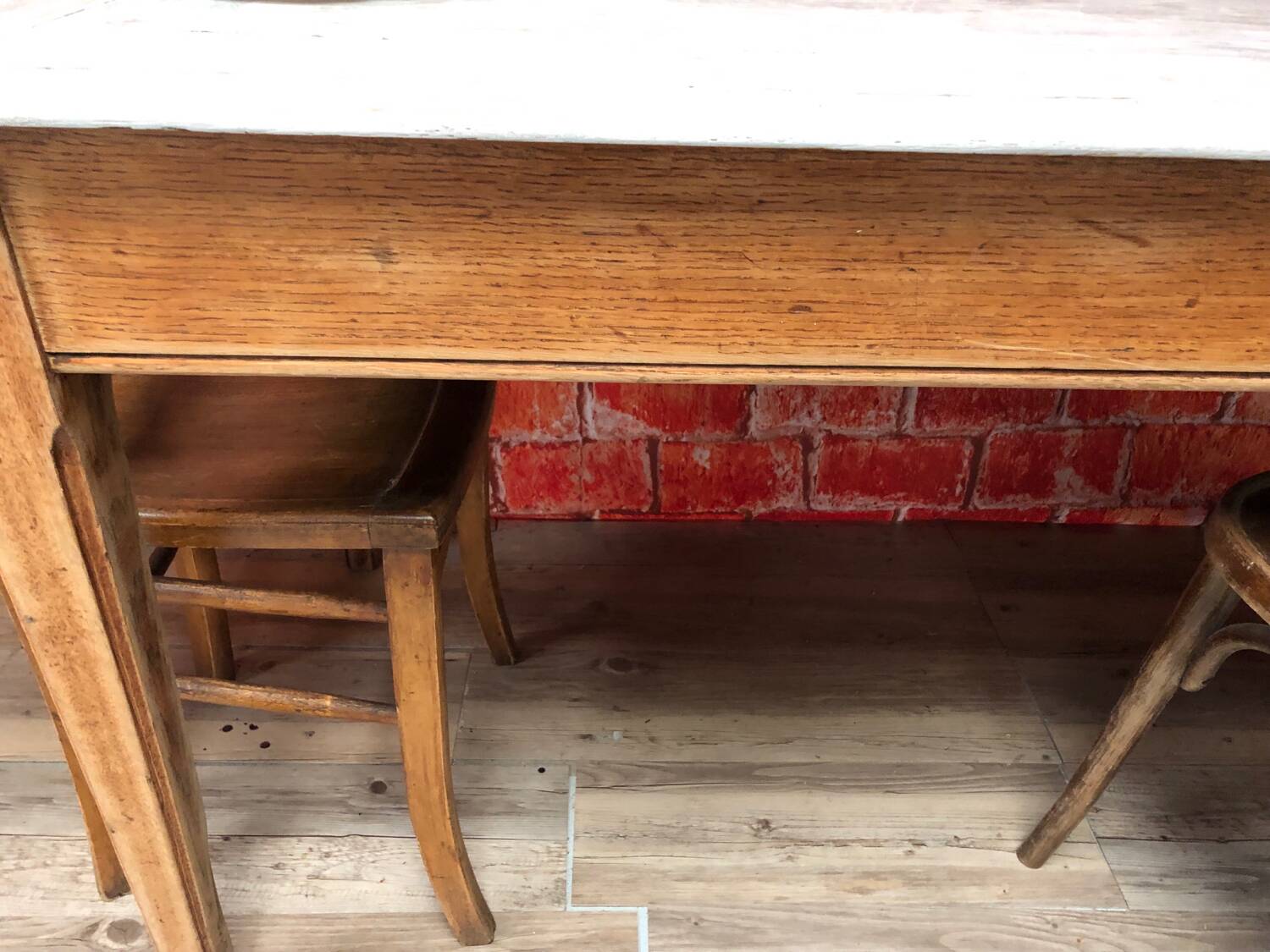 Ancienne table en chêne