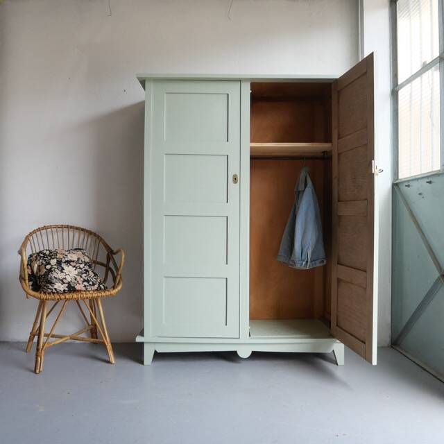 Renovated vintage wardrobe