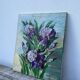 Bouquet of flowers old painting
