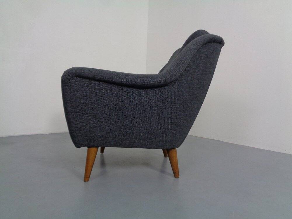 Mid-Century French Club Chair, 1950s