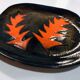 Vintage Dish • Pocket tray • Ceramic • Vallauris • In the style of Gilbert Valentin • 1950-1960