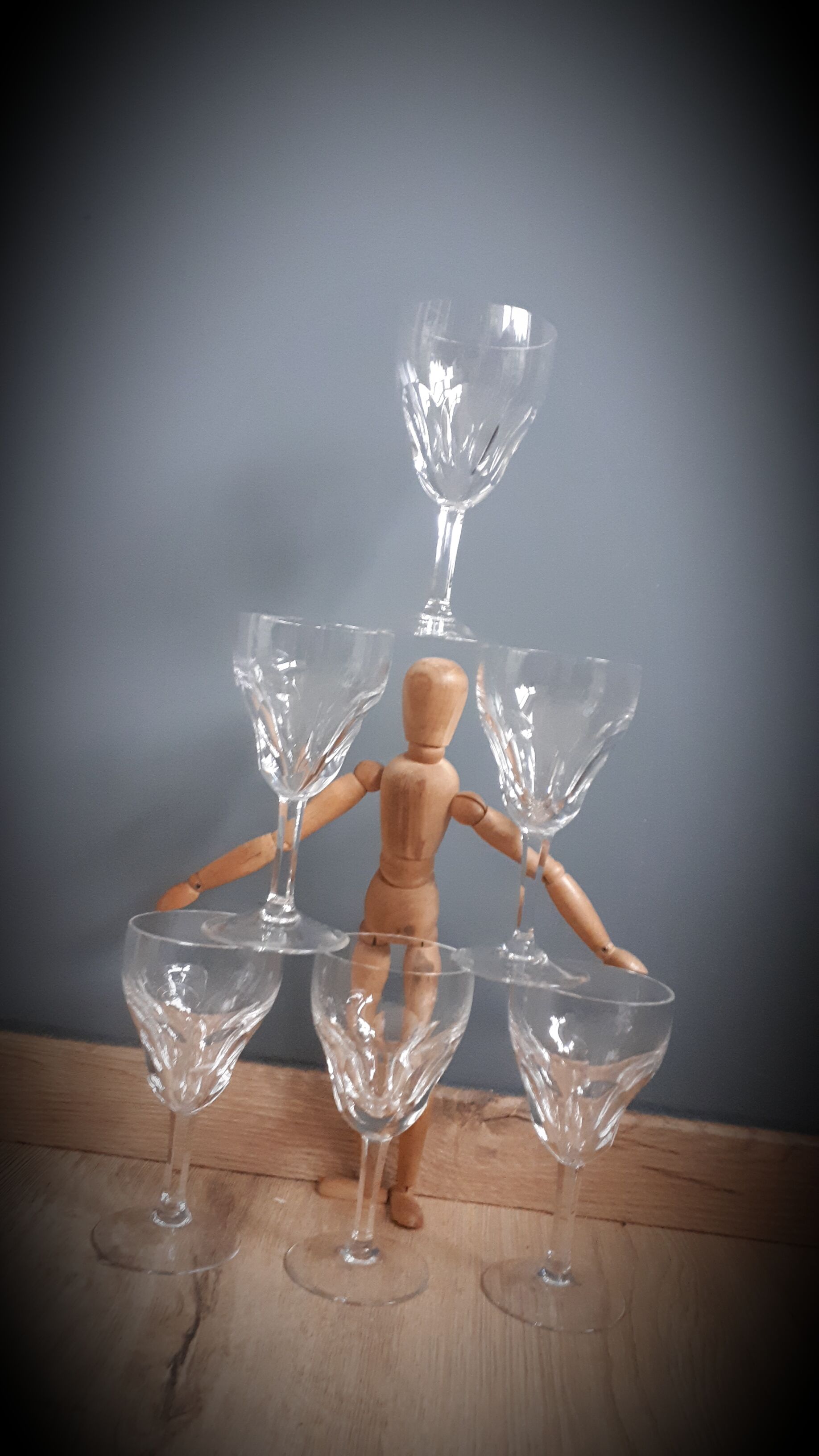 Set 6 wine glasses