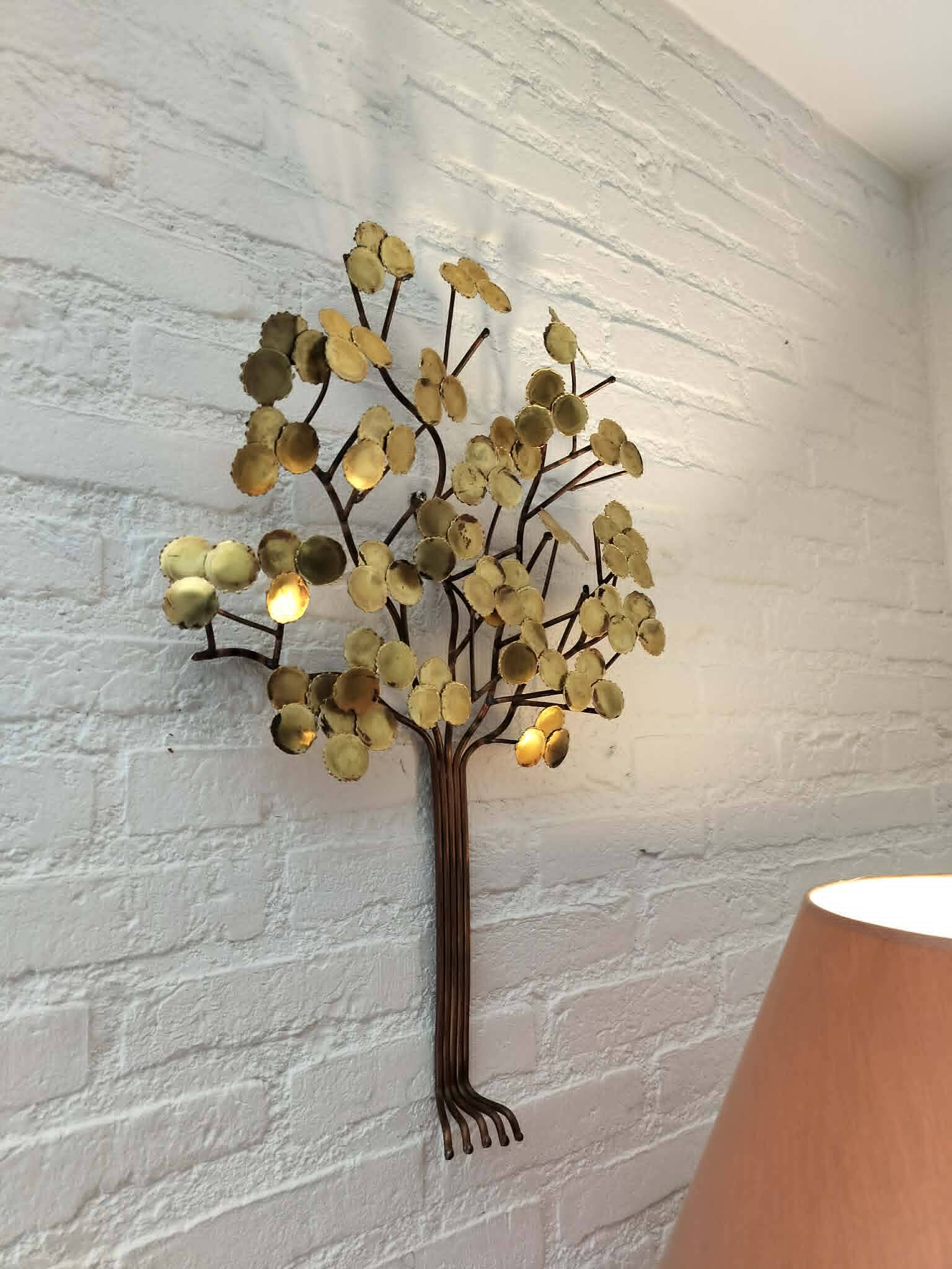 Vintage Tree Art Object by Daniel D’Haeseleer – Wall Decoration (59 cm)
