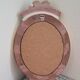 Beige Bakelite mirror