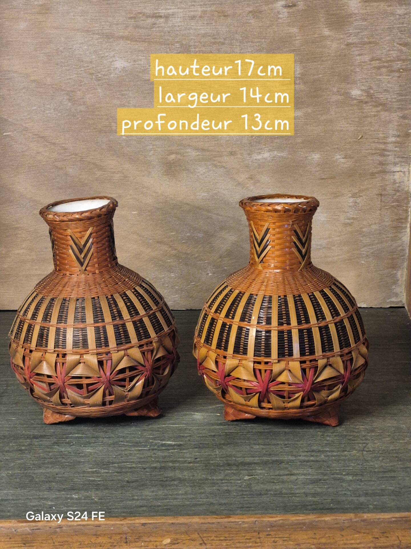Paire de vases