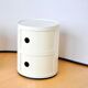 Paire de tables d'appoint ou bout de canapé Kartell par Anna Castelli