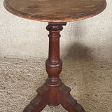 Oak pedestal table