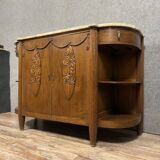 In the style of Dufresne: Art Nouveau period oak sideboard circa 1900