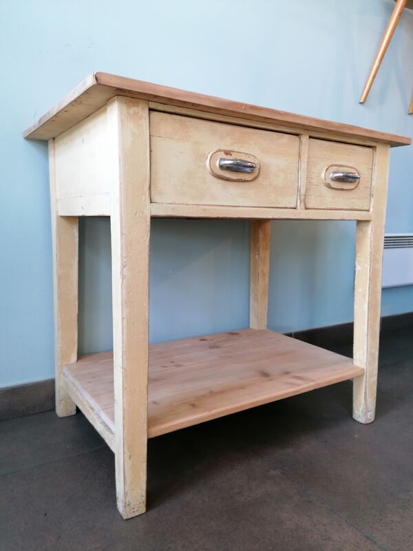 Table de ferme vintage