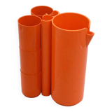 Jean Pierre Vitrac plastic drinking set, France, 1970s