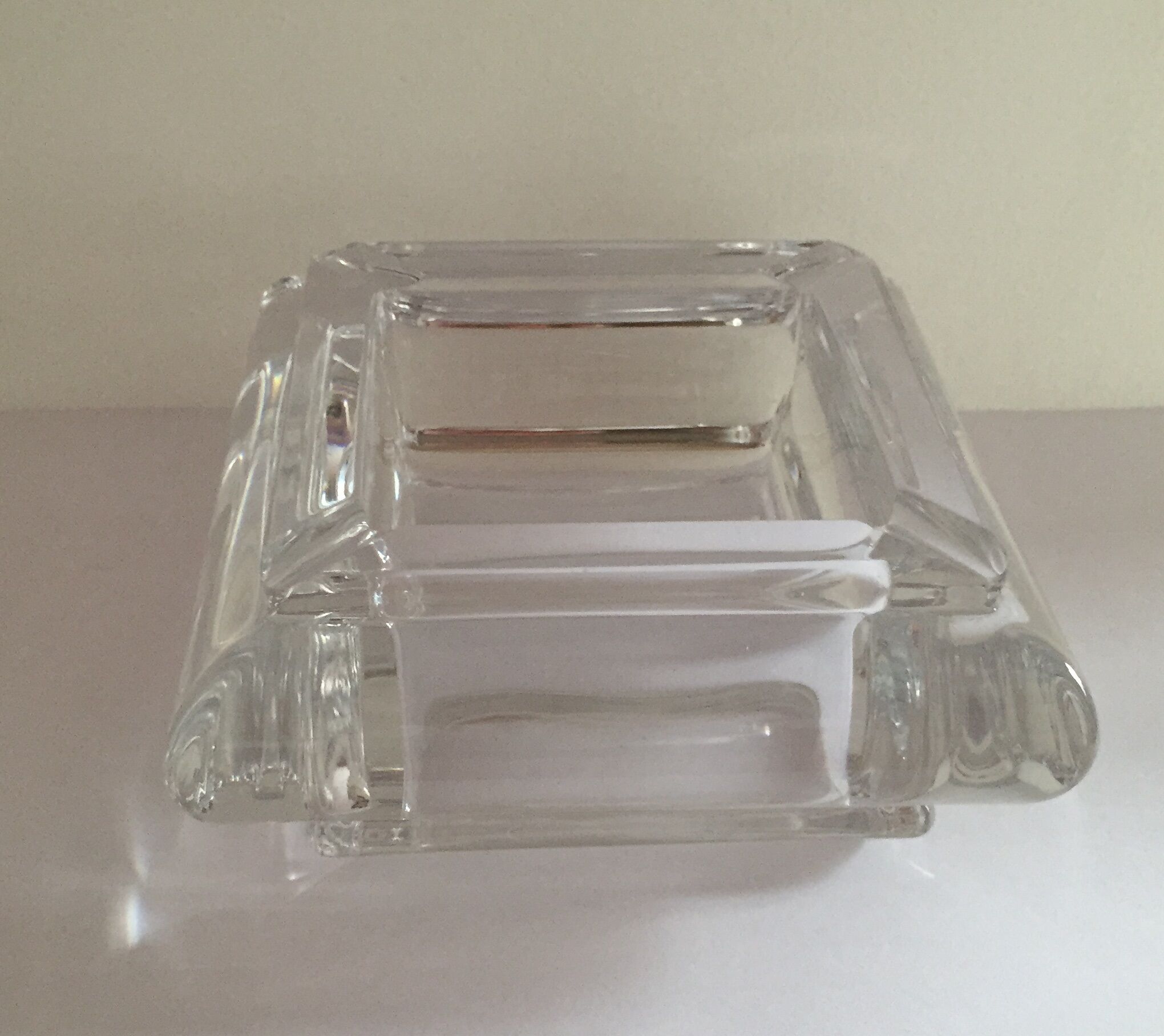 Sèvres crystal ashtray