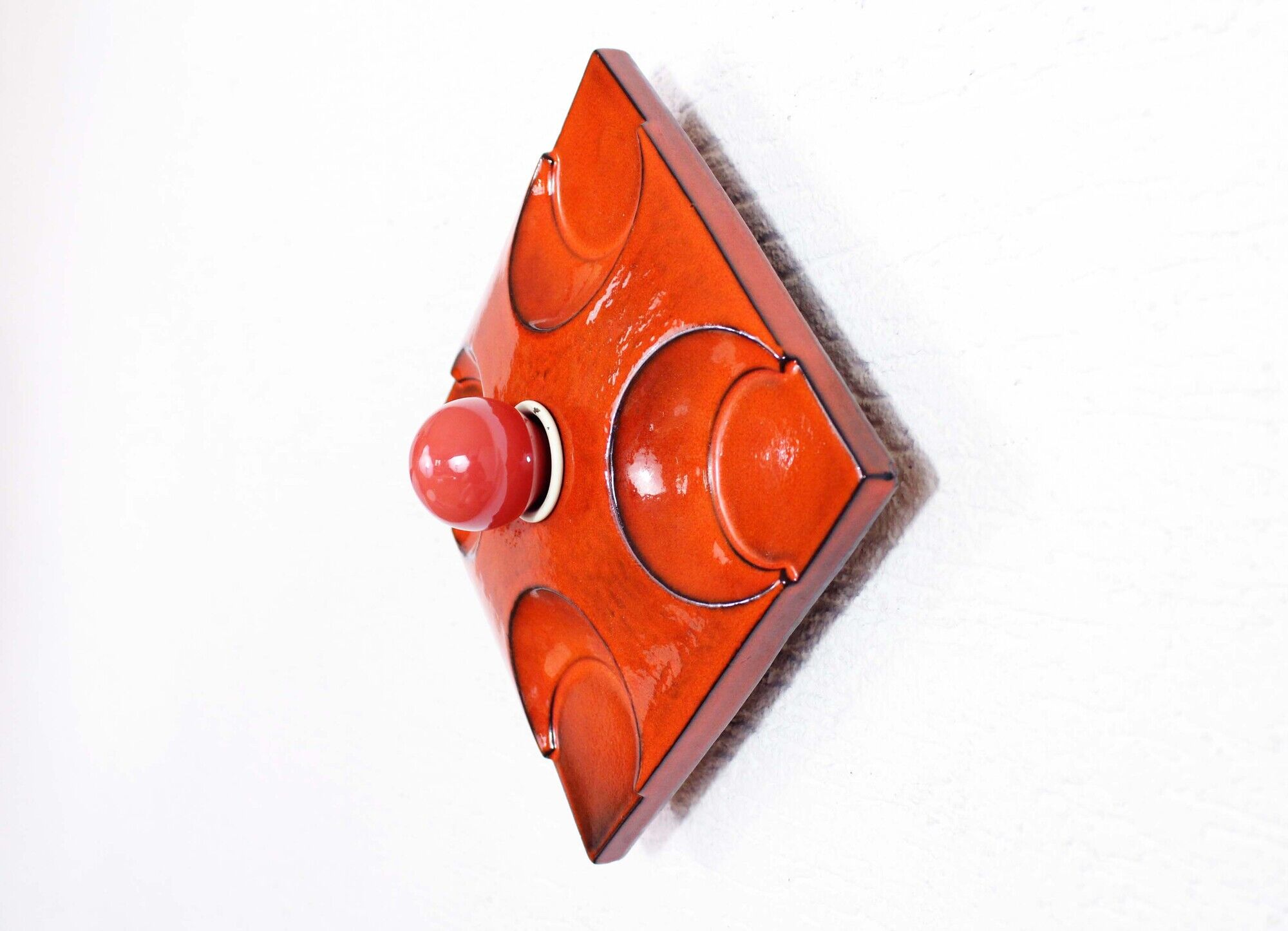 Beautiful wall light Hustadt lights 60s ceramic