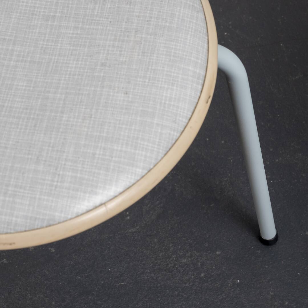 1950s "Werzalit" stool: available 2, Bauhaus Design