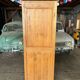 Wardrobe / Solid wood storage unit with one door.