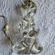Vintage twisted crystal lamp base from Sèvres, 1960s-70s.
