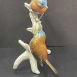 Saxon porcelain bird Karl Ens