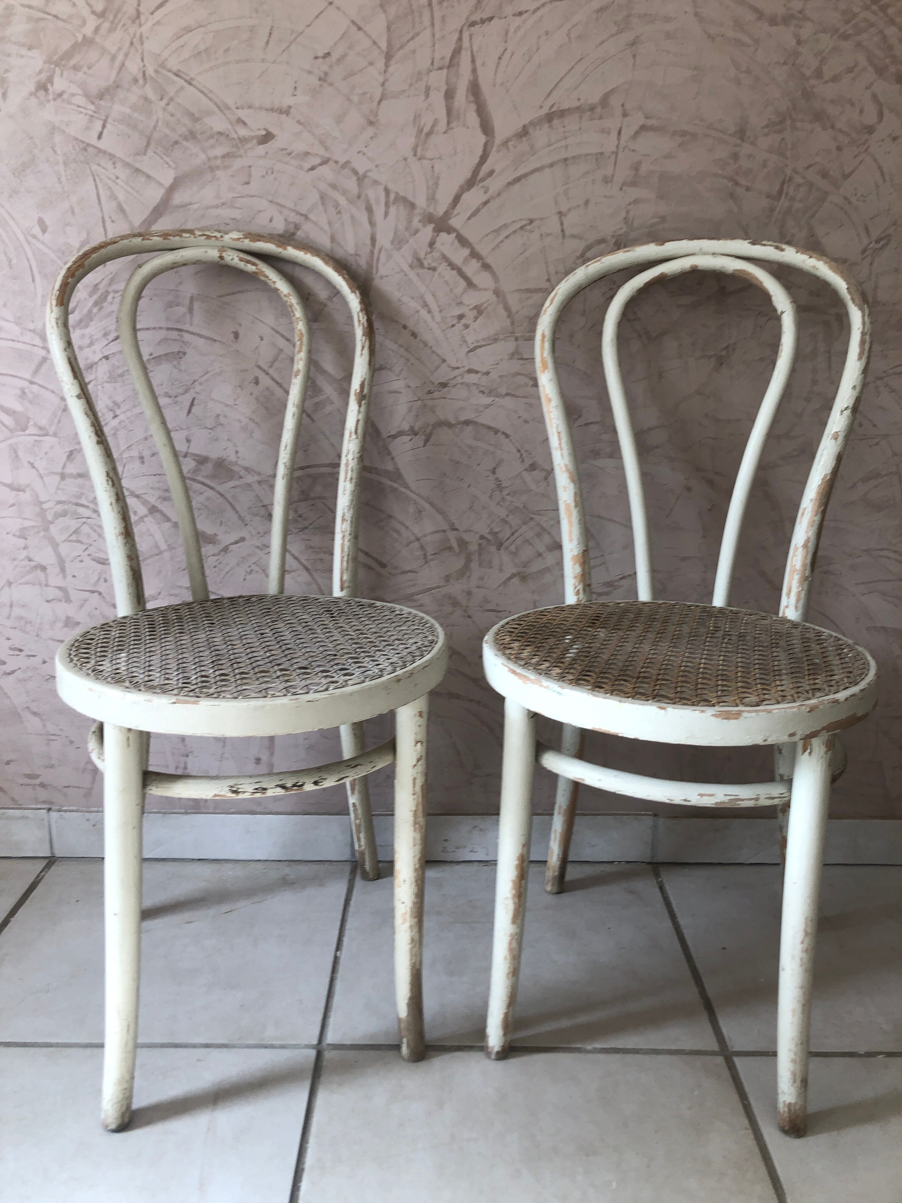 Paire de chaises bistrot