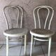Paire de chaises bistrot