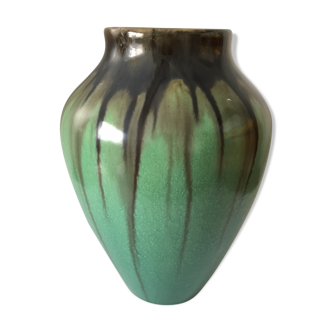 Vase en grès Flammé Art nouveau