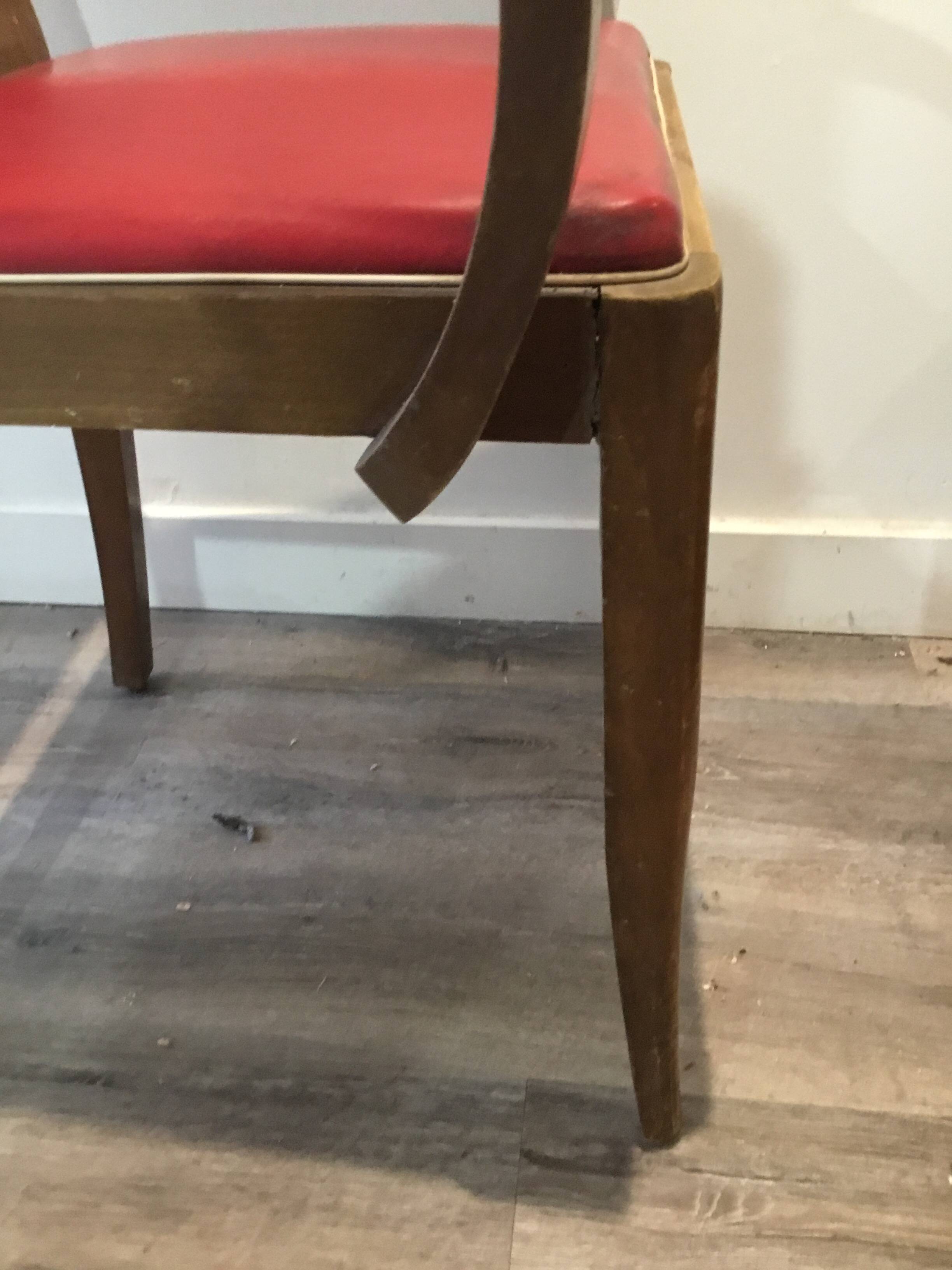 Paire de fauteuils bridge, années 60