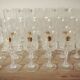 Set crystal glasses of arques