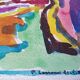 Pierre Lacroux (1909-1993) Gouache on paper 24 x 32 cm - from 1989 - (294)