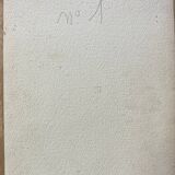 Tableau aquarelle Riquewir, Alsace en 1930 signée
