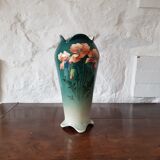 Vase pattern poppy pattern signed and numbered