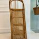 Vintage rattan and cane shelf – 1970s