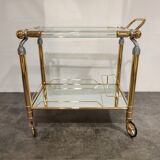 Vintage hollywood regency trolley, 1970s