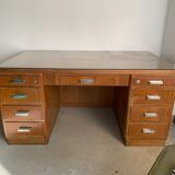 Solid oak desk