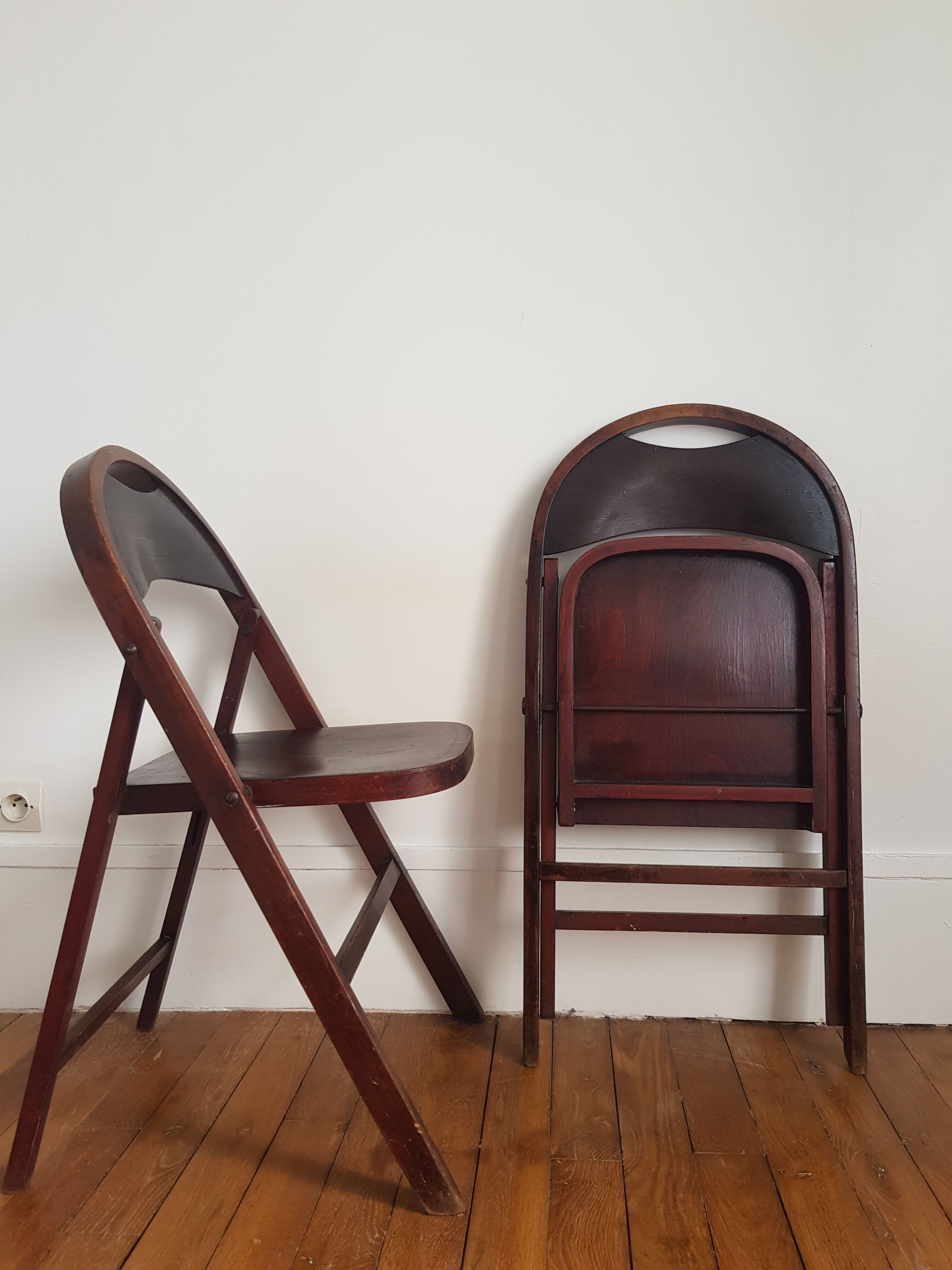 Set of 2 folding chairs tuna b751