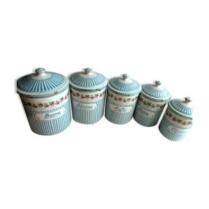 lot de 5 pots à épices