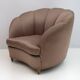 Gio Ponti Midcentury Rare Italian Curved Armchairs "Casa E Giardino" 1936