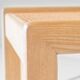 Set of four Italian oak dining chairs with Vienna straw seats, 1970s