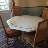 Travertine table