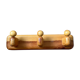 Vintage solid wood coat rack