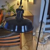 Scoubidou floor lamp with magazine rack