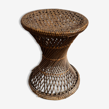 Rattan stool