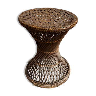 Rattan stool