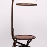 Fantastic Rattan Floor lamp and table 1970s