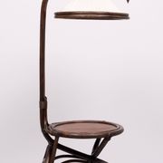 Fantastic Rattan Floor lamp and table 1970s