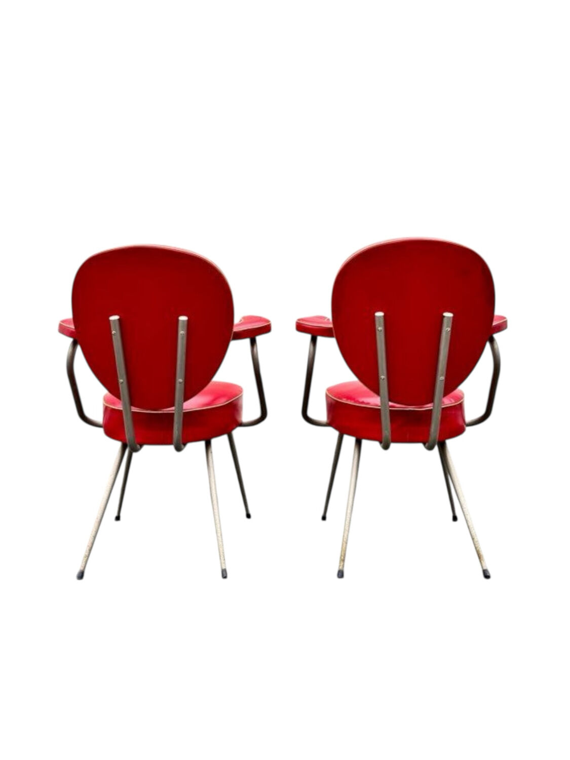 2 old vintage armchairs